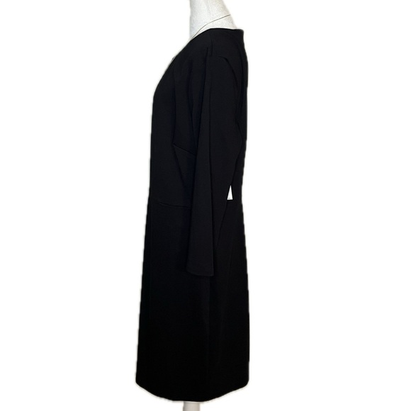 Old Navy Black Long Sleeve stretchy A-Line Dress | XL - Picture 2 of 7